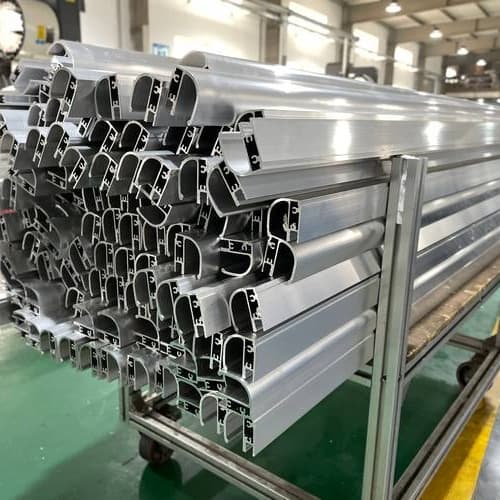 Bagian Profil Ekstrusi Aluminium Dekoratif yang Disesuaikan Profil Aluminium Langit-langit Peregangan